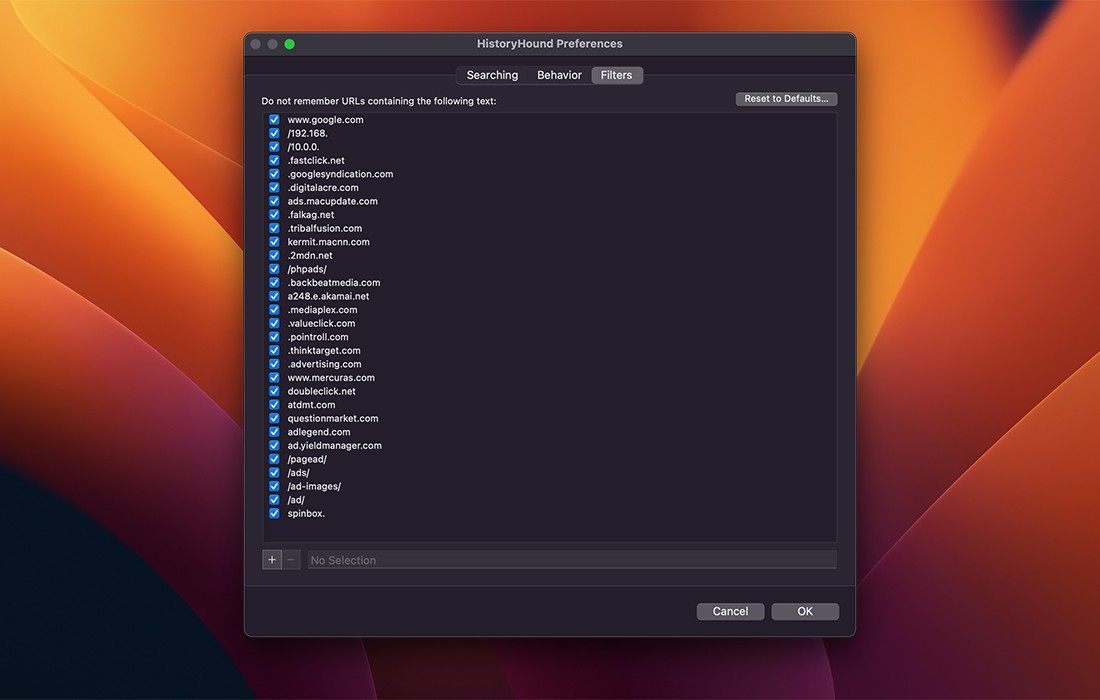 HistoryHound for mac(书签快速搜索工具)v2.3.2直装版